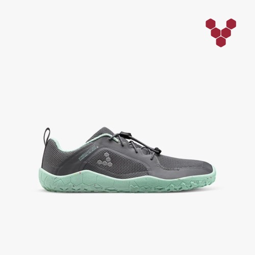 Vivobarefoot Primus Trail II FG Lasten Kengät Harmaat/Minttu (FI-EU5Z)